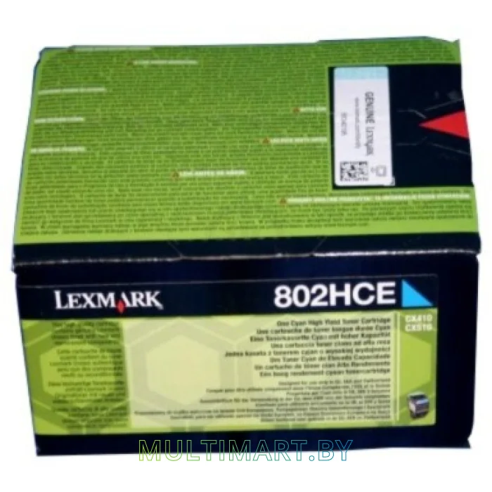 Картридж Lexmark 802HCE (80C2HCE)